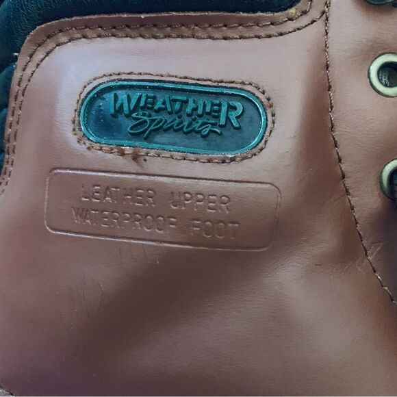 Weather Spirits Leather Waterproof Duck Boots Size 9 - Picture 13 of 16